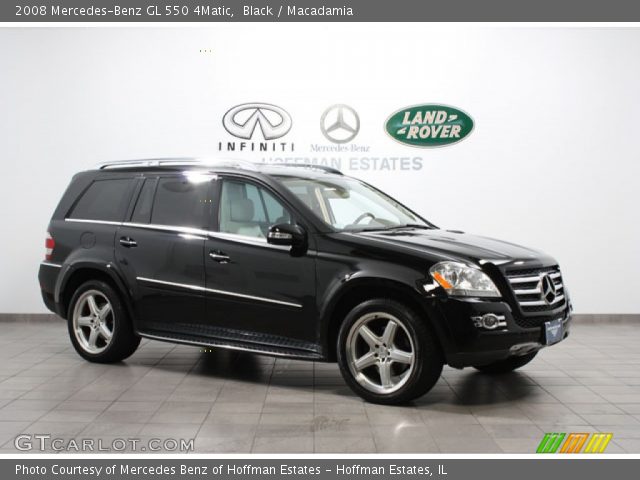 2008 Mercedes-Benz GL 550 4Matic in Black