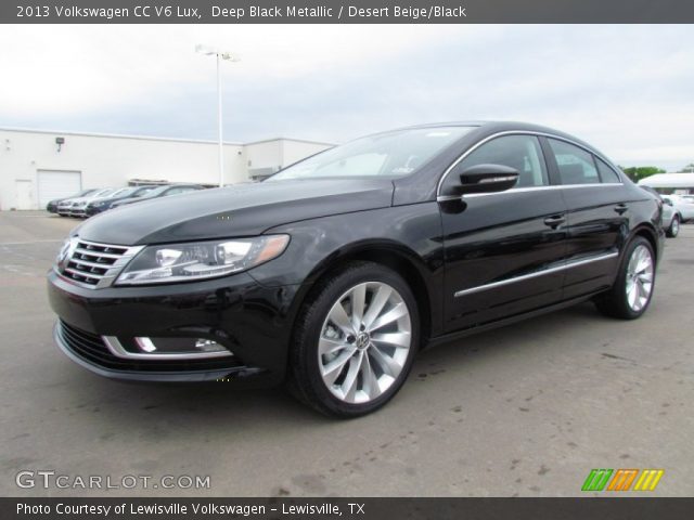 2013 Volkswagen CC V6 Lux in Deep Black Metallic