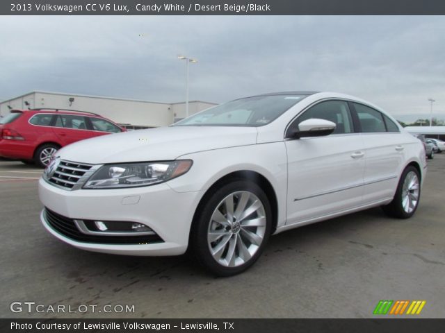 2013 Volkswagen CC V6 Lux in Candy White