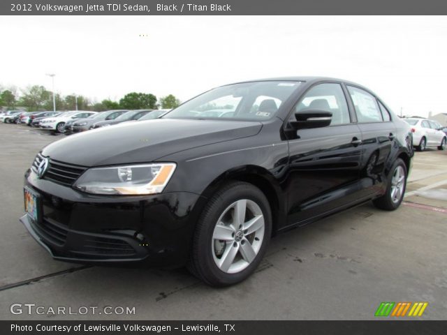 2012 Volkswagen Jetta TDI Sedan in Black