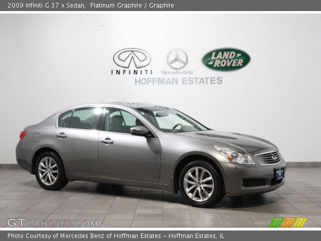 2009 Infiniti G 37 x Sedan in Platinum Graphite