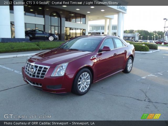 2012 Cadillac CTS 3.0 Sedan in Crystal Red Tintcoat