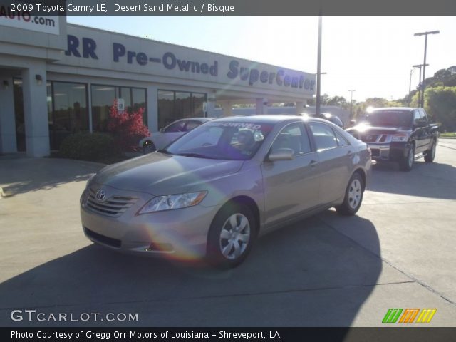2009 Toyota Camry LE in Desert Sand Metallic