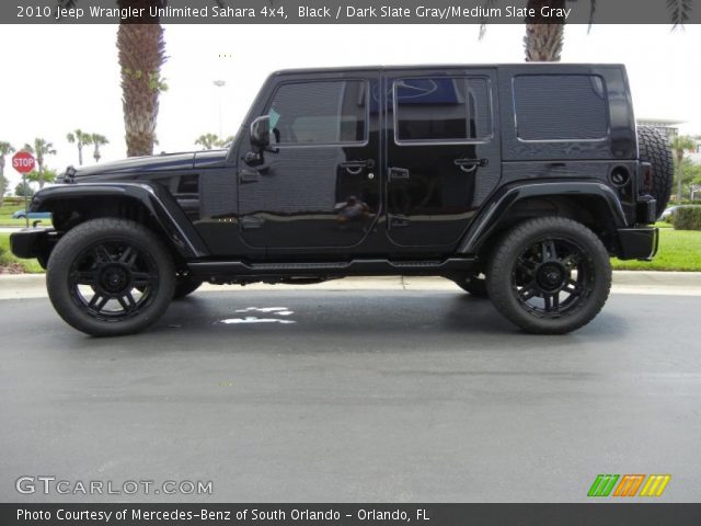 2010 Jeep Wrangler Unlimited Sahara 4x4 in Black