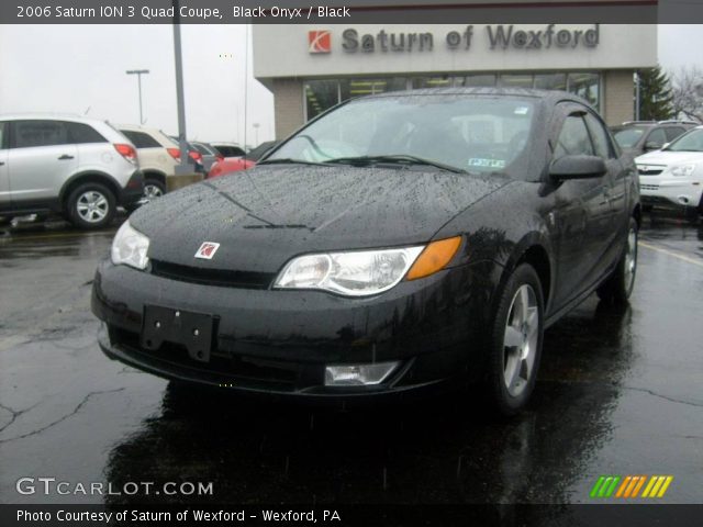 2006 Saturn ION 3 Quad Coupe in Black Onyx