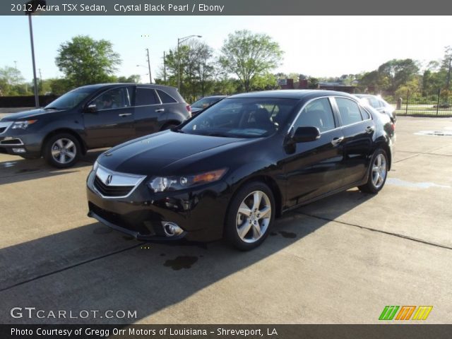 2012 Acura TSX Sedan in Crystal Black Pearl