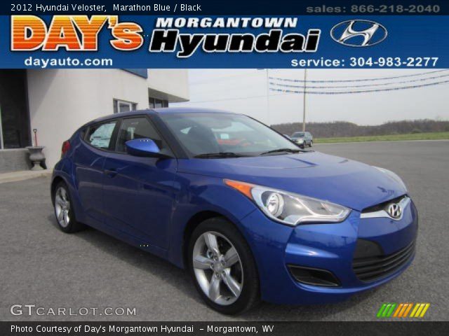 2012 Hyundai Veloster  in Marathon Blue