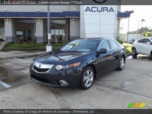 2012 Acura TSX Sedan in Graphite Luster Metallic
