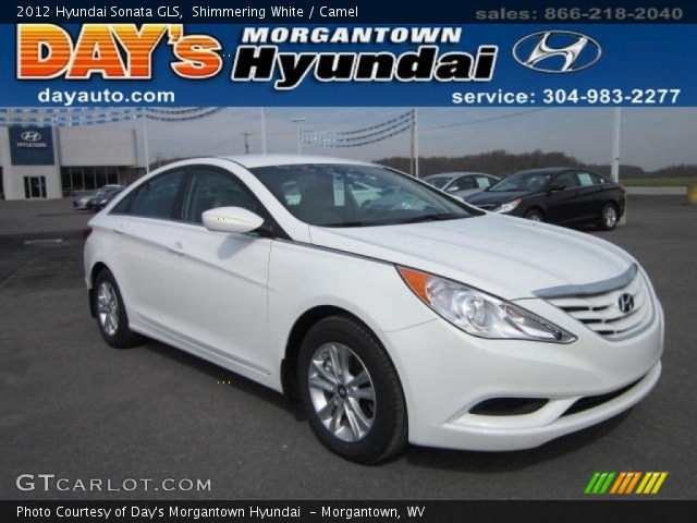 2012 Hyundai Sonata GLS in Shimmering White