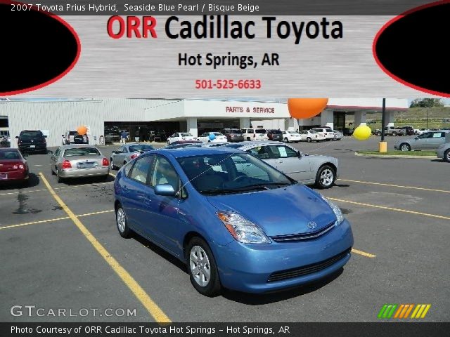 2007 Toyota Prius Hybrid in Seaside Blue Pearl