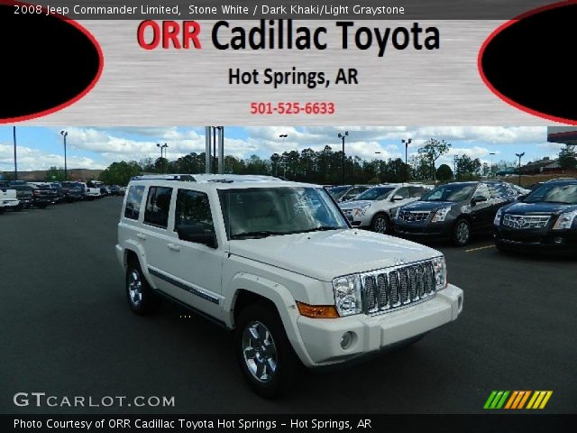 2008 Jeep Commander Limited in Stone White
