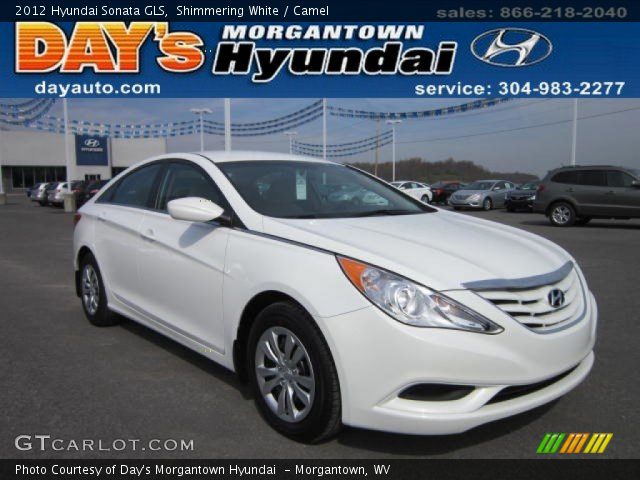 2012 Hyundai Sonata GLS in Shimmering White