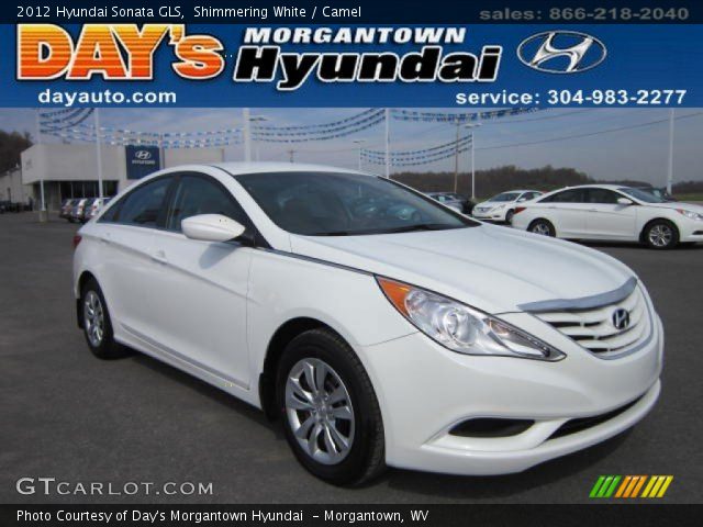 2012 Hyundai Sonata GLS in Shimmering White