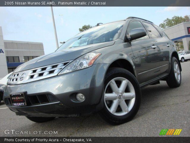 2005 Nissan Murano SE AWD in Platinum Metallic