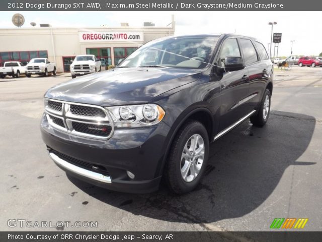 2012 Dodge Durango SXT AWD in Maximum Steel Metallic