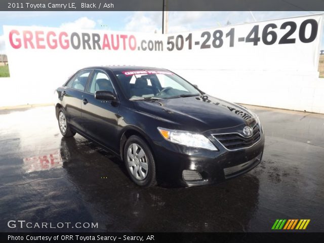 2011 Toyota Camry LE in Black