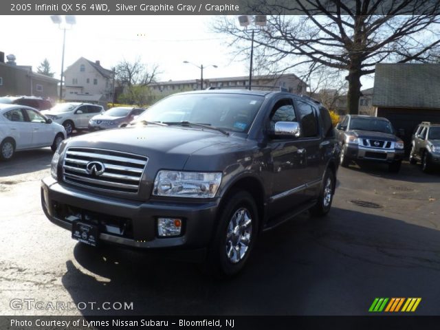 2005 Infiniti QX 56 4WD in Silver Graphite Gray