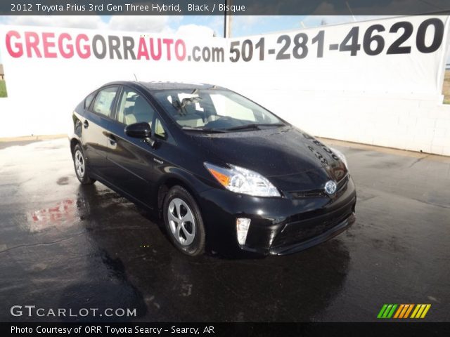 2012 Toyota Prius 3rd Gen Three Hybrid in Black