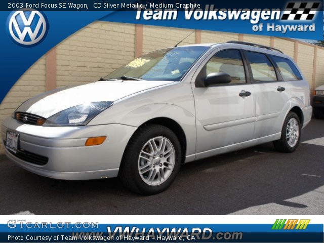 2003 Ford Focus SE Wagon in CD Silver Metallic
