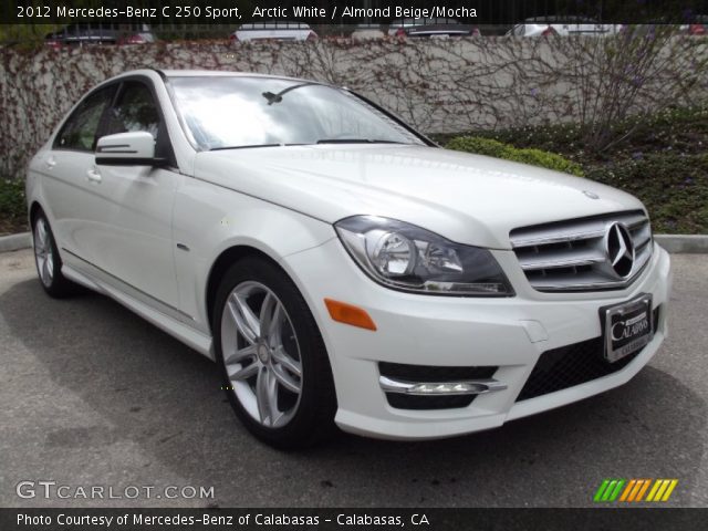 2012 Mercedes-Benz C 250 Sport in Arctic White