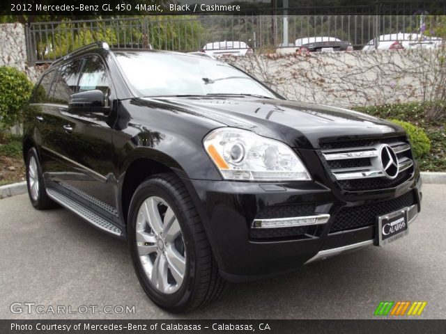 2012 Mercedes-Benz GL 450 4Matic in Black