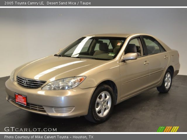 2005 Toyota Camry LE in Desert Sand Mica