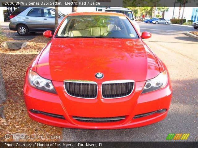 2006 BMW 3 Series 325i Sedan in Electric Red