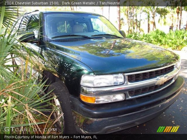 2004 Chevrolet Suburban 1500 in Dark Green Metallic