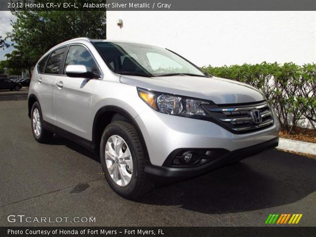2012 Honda CR-V EX-L in Alabaster Silver Metallic