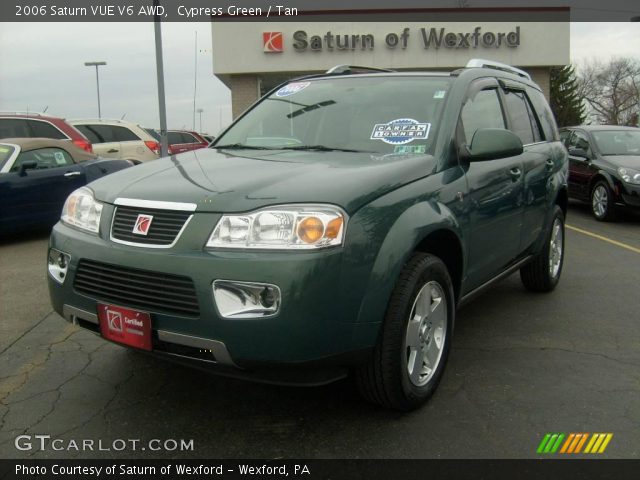 2006 Saturn VUE V6 AWD in Cypress Green