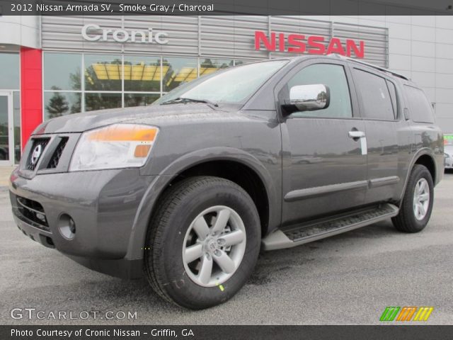 2012 Nissan Armada SV in Smoke Gray