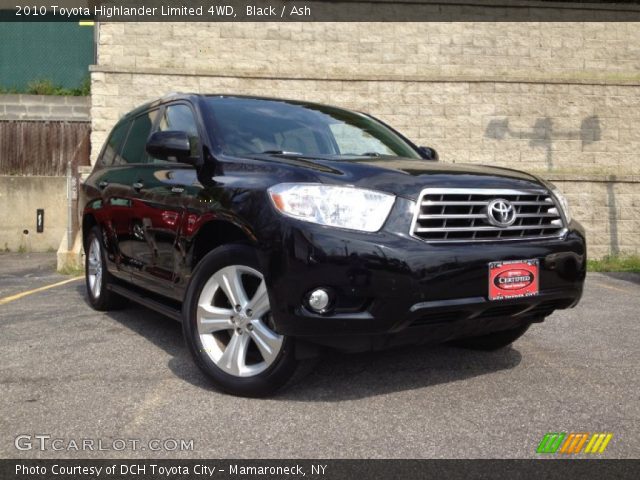 2010 Toyota Highlander Limited 4WD in Black
