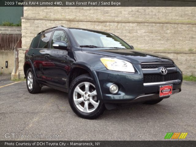 2009 Toyota RAV4 Limited 4WD in Black Forest Pearl