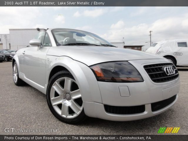 2003 Audi TT 1.8T Roadster in Lake Silver Metallic