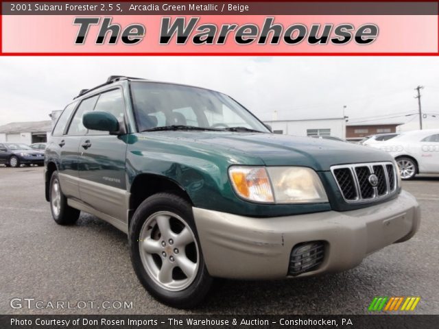 2001 Subaru Forester 2.5 S in Arcadia Green Metallic