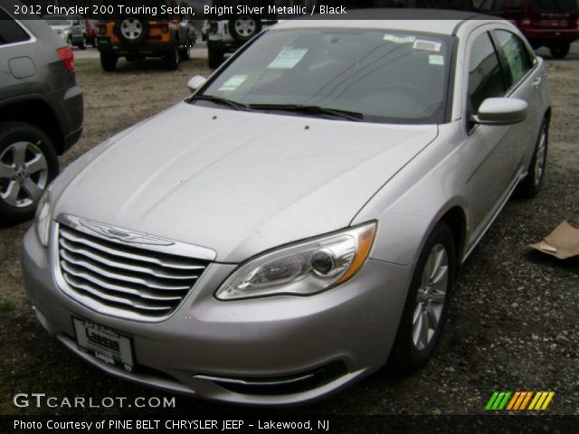 2012 Chrysler 200 Touring Sedan in Bright Silver Metallic