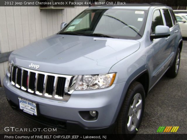 2012 Jeep Grand Cherokee Laredo X Package 4x4 in Winter Chill