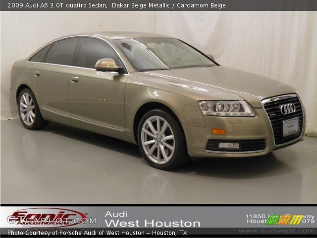 2009 Audi A6 3.0T quattro Sedan in Dakar Beige Metallic