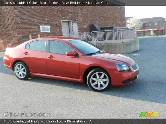 2010 Mitsubishi Galant Sport Edition in Rave Red Pearl