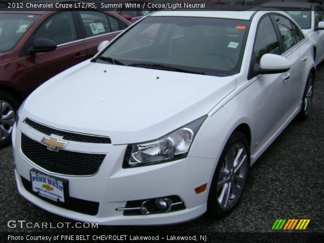 2012 Chevrolet Cruze LTZ/RS in Summit White