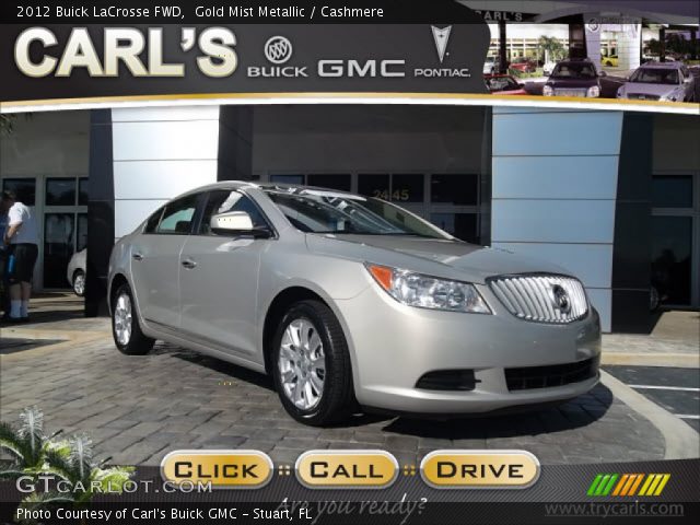 2012 Buick LaCrosse FWD in Gold Mist Metallic