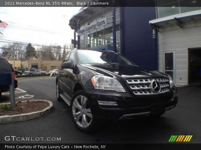 2011 Mercedes-Benz ML 350 4Matic in Black