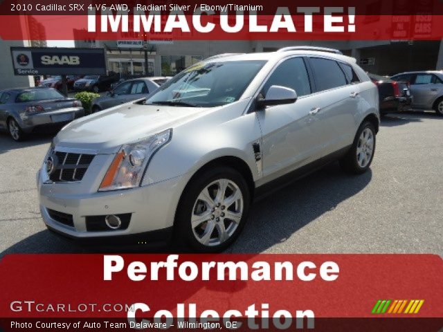 2010 Cadillac SRX 4 V6 AWD in Radiant Silver