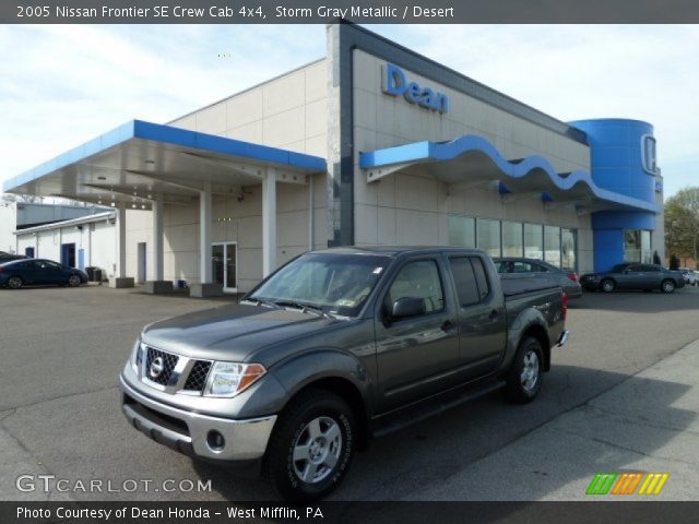 2005 Nissan Frontier SE Crew Cab 4x4 in Storm Gray Metallic