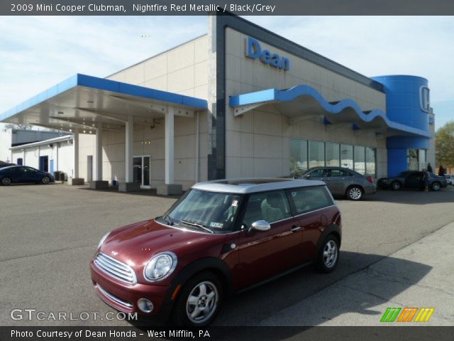 2009 Mini Cooper Clubman in Nightfire Red Metallic