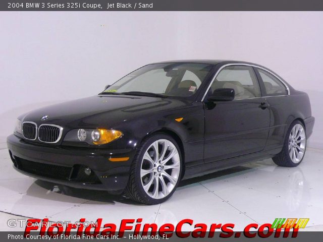 2004 BMW 3 Series 325i Coupe in Jet Black