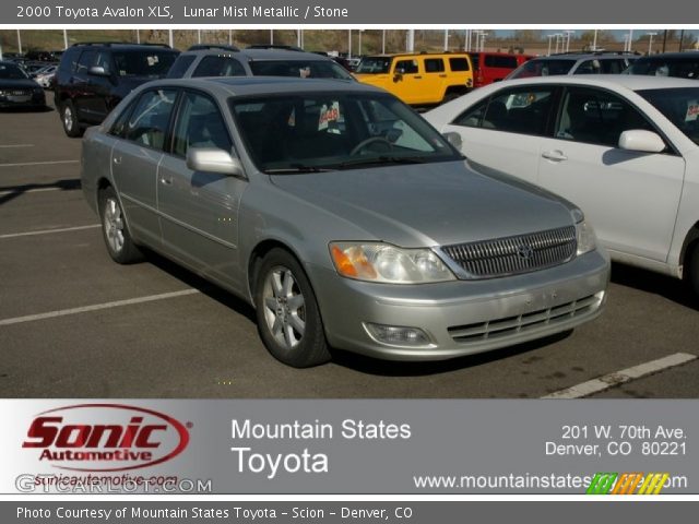 2000 Toyota Avalon XLS in Lunar Mist Metallic