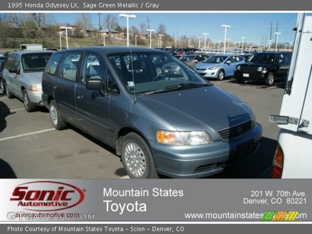 1995 Honda Odyssey LX in Sage Green Metallic