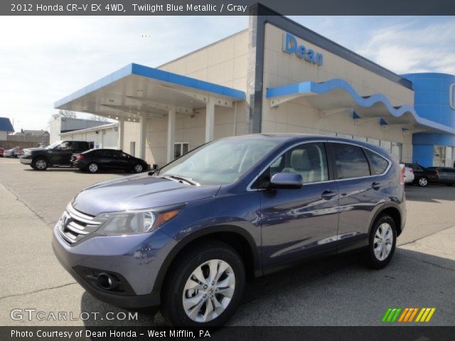 2012 Honda CR-V EX 4WD in Twilight Blue Metallic
