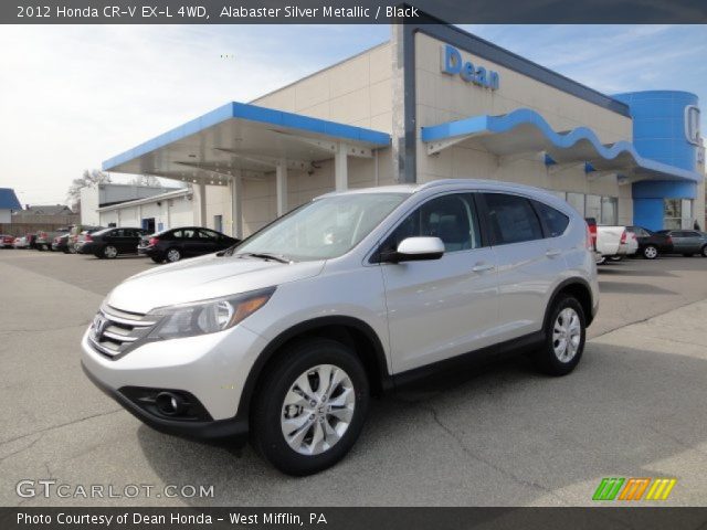 2012 Honda CR-V EX-L 4WD in Alabaster Silver Metallic